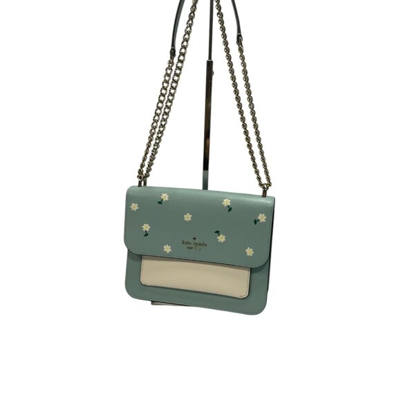 NWOT Kate Spade Purse Remi Daisy Embroidered Chain Crossbody Bag - Picture 11 of 12
